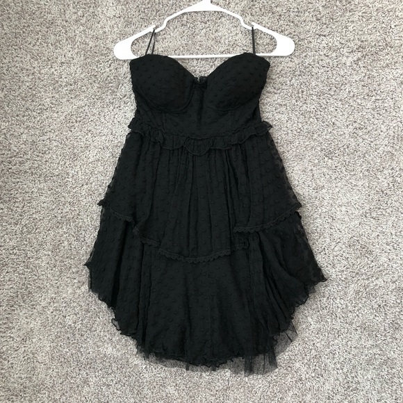 BNWT✨Spell & the Gypsy Collective Mira Bustier Rara MiniDress Small Black - Picture 2 of 4